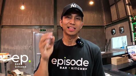 FIRST FOOD TASTING VLOG in EPISODE BAR .